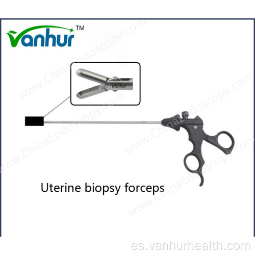 Instrumentos quirúrgicos Pinzas laparoscópicas de biopsia uterina